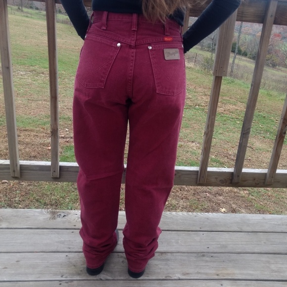 wrangler high waisted bootcut jeans